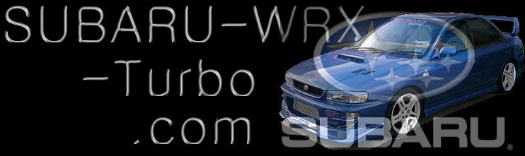 Subaru WRX Turbo and ST-i AWD